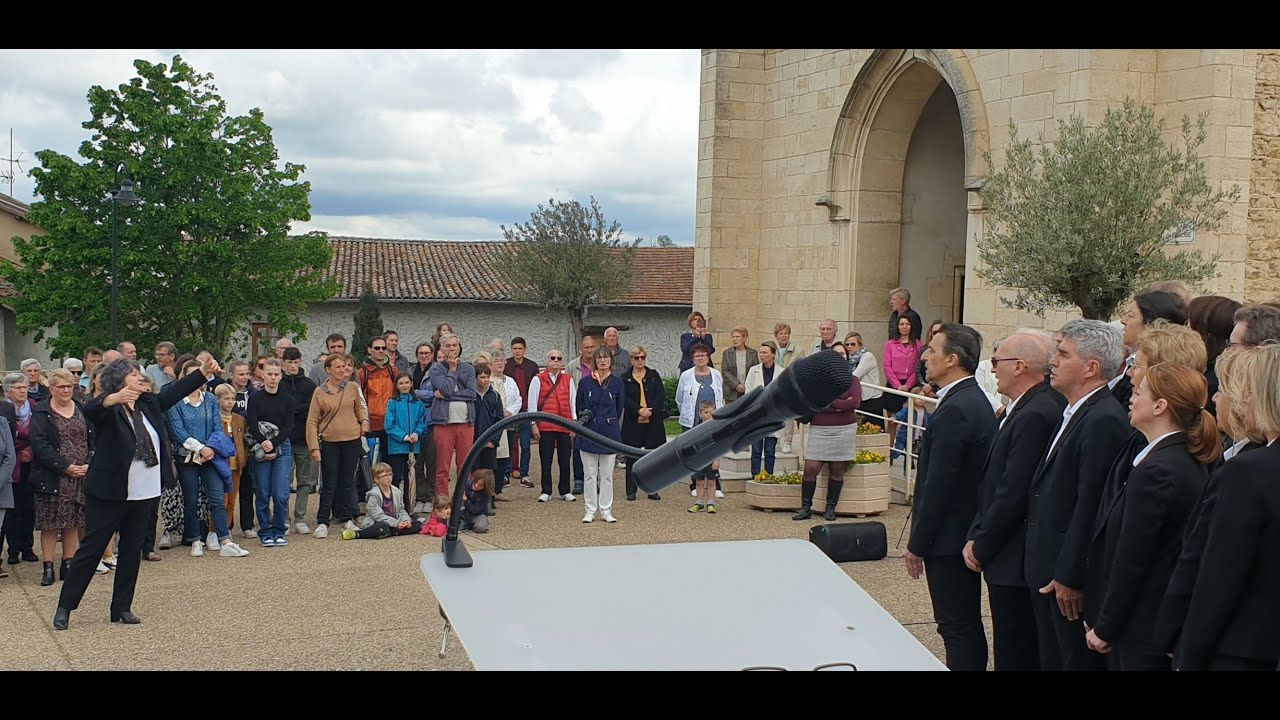 Cérémonie du 8 mai 2023 - La Marseillaise - Chœur Val de Saône de Jassans