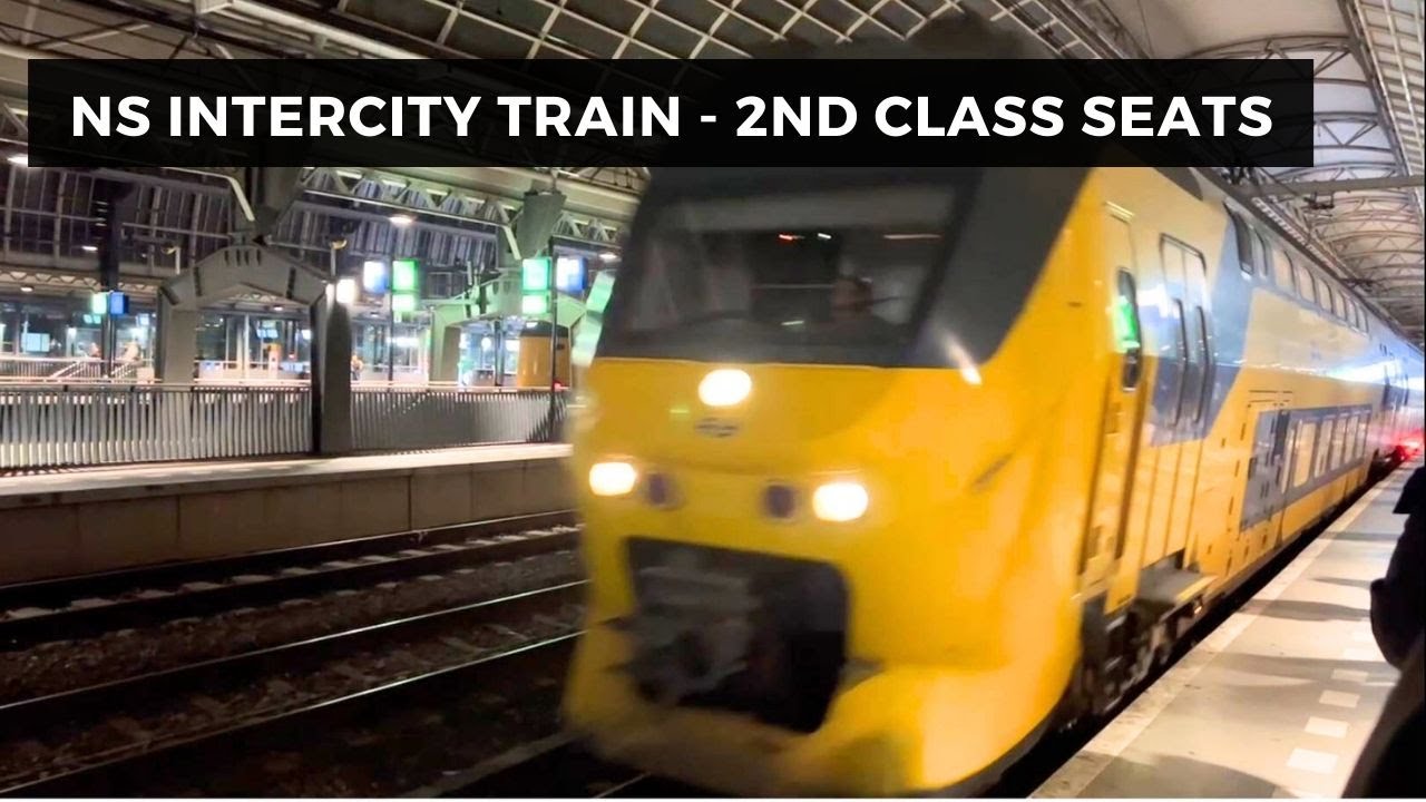What To Expect 2ND CLASS SEATS on NS INTERCITY TRAIN   | Travel The Netherlands Double Decker Train