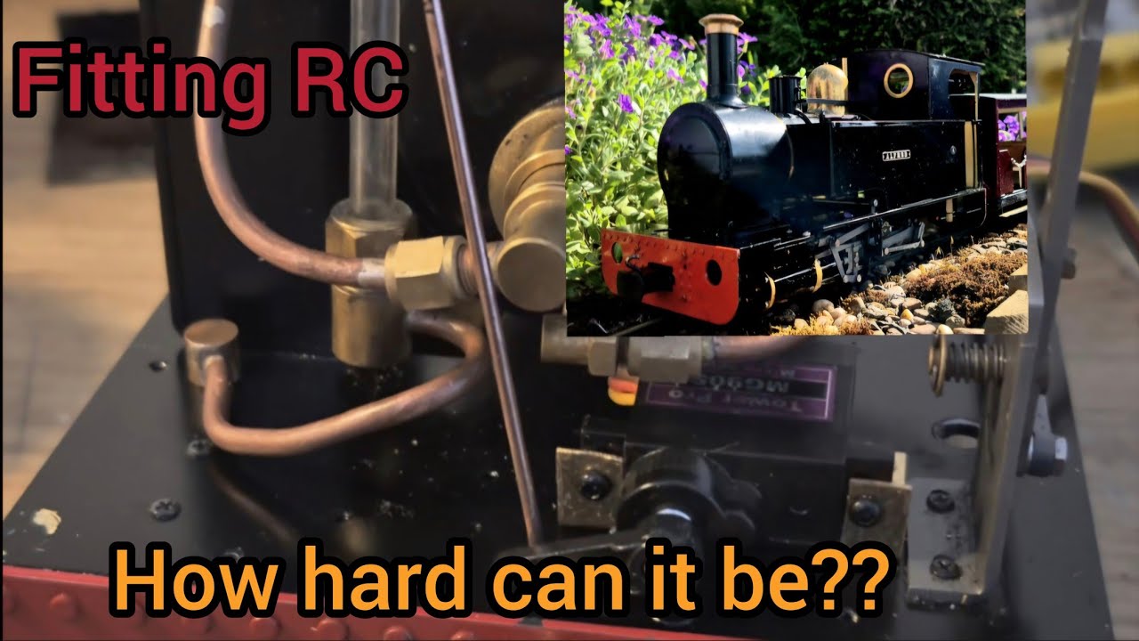 I fitted my Accucraft Talgarth with RC and ran it on the Butterley Garden Railway