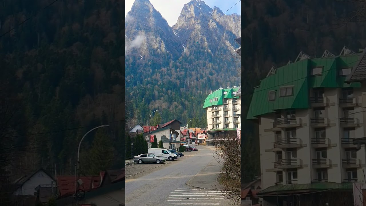 Most Beautiful Mountain In The World [4K] || Bucegi Mountains Busteni #busteni  #exploreromania