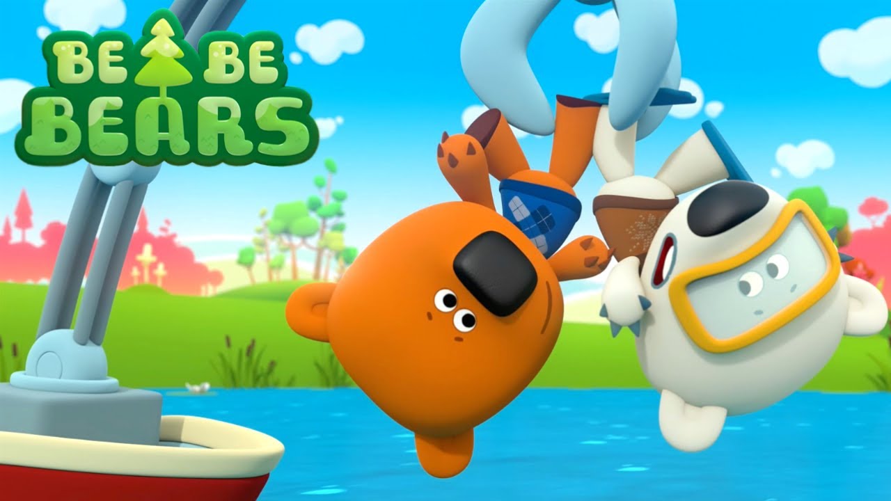 BE-BE-BEARS 🐻 Bjorn and Bucky 🦊 Great Catch 🐥 Funny Cartoons For Kids