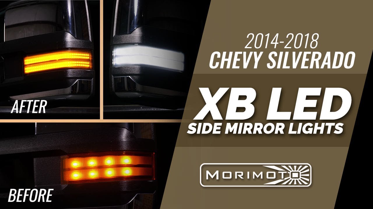 2014 - 2018 Chevy Silverado/Sierra Side Mirror Lights by Morimoto