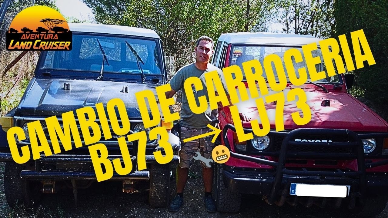 ¿TOYOTA AL DESGUACE? ¡NUNCA! CAMBIO DE CARROCERIA BJ73 - LJ73
