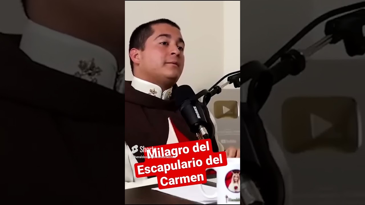 GRAN MILAGRO del Escapulario del Carmen! #shorts