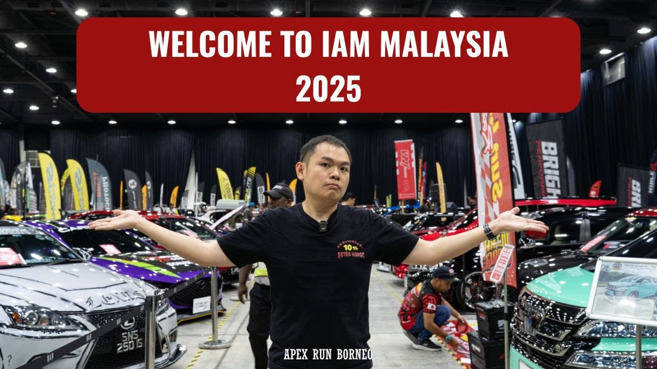 APEXRUNBORNEO attends the IAM International Automodified Car Show in Kuala Lumpur