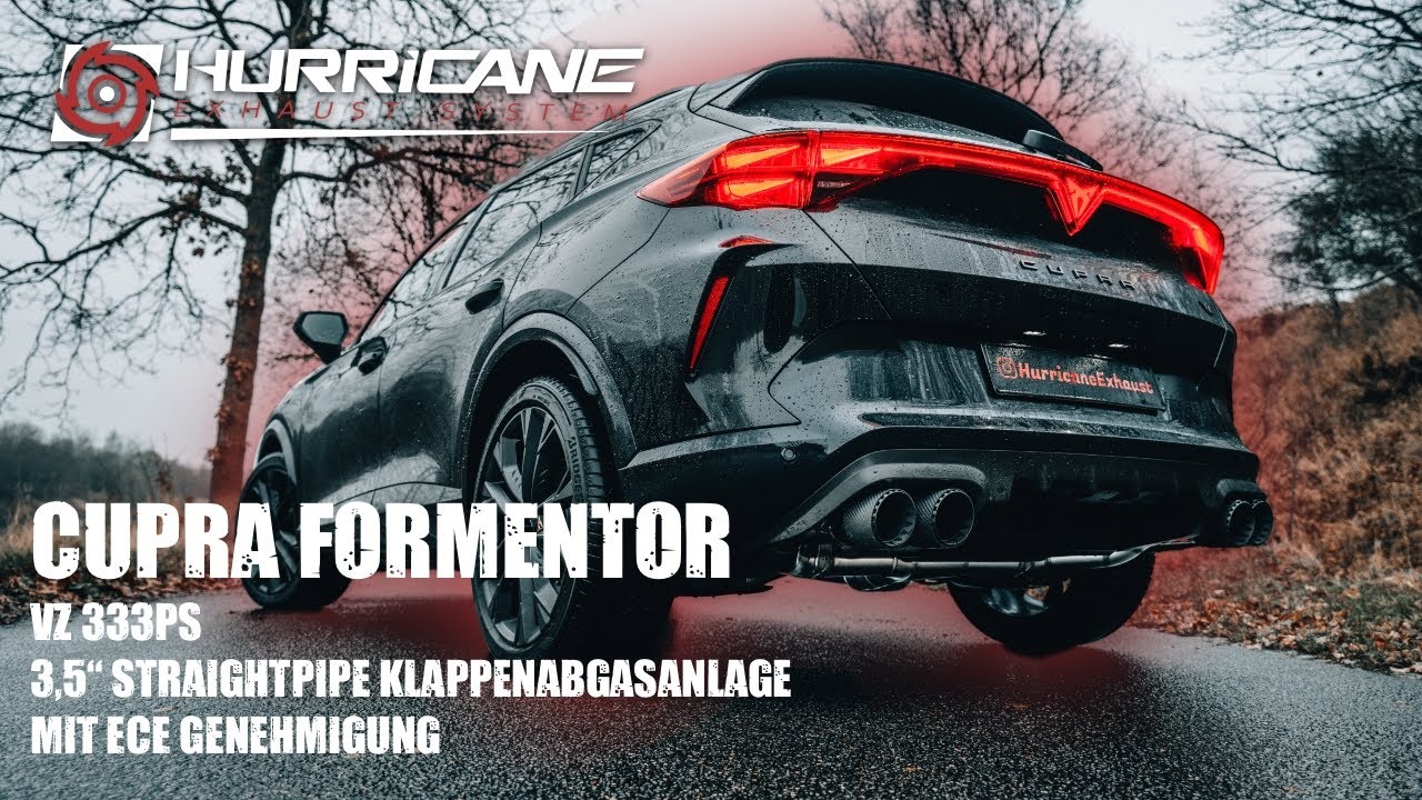 Cupra Formentor VZ 333 PS Abgasanlage Sound Klappe mit ECE