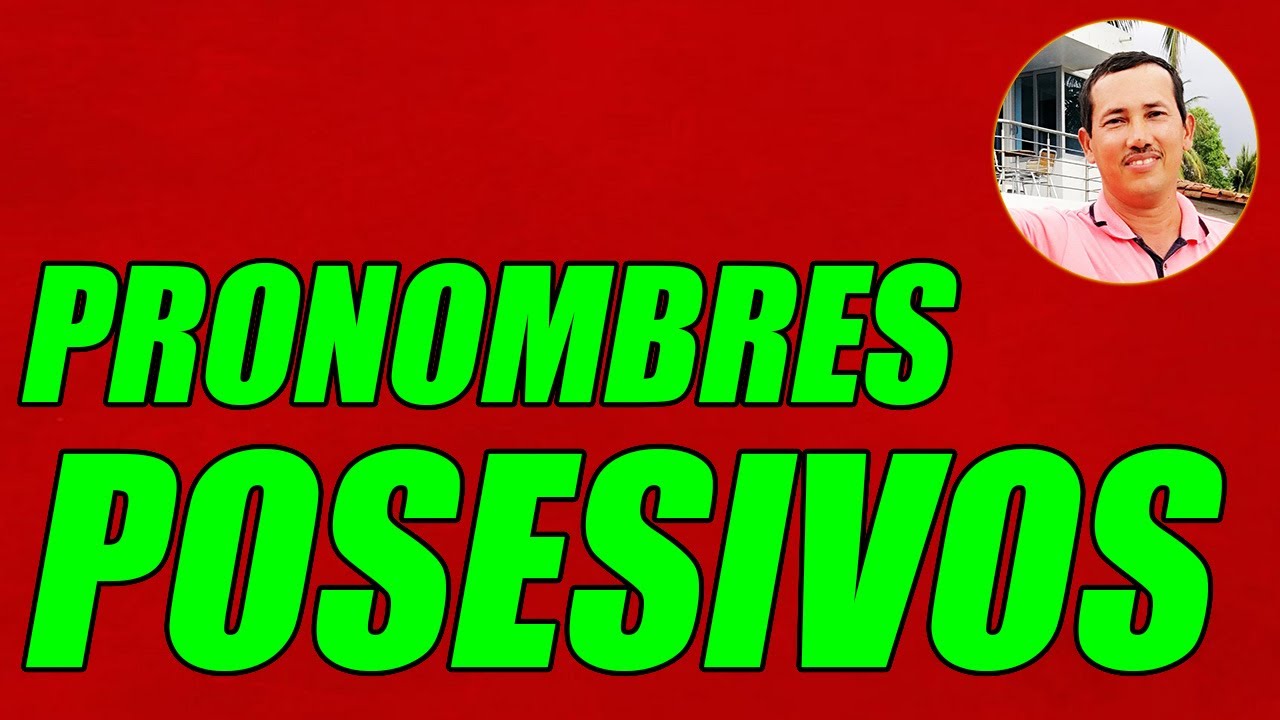 LOS PRONOMBRES POSESIVOS ¿QUÉ SON Y CÓMO SE USAN? - WILSON TE EDUCA