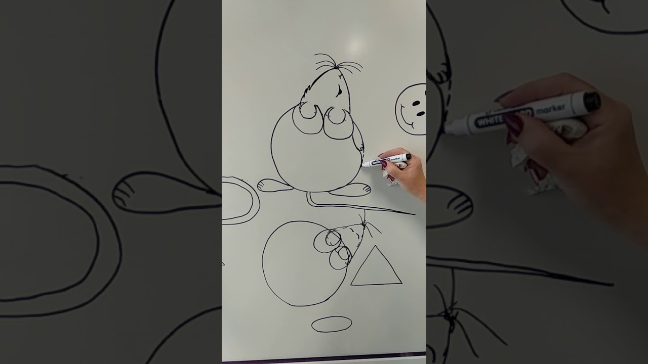 Kreslen&iacute; zv&iacute;ř&aacute;tek pomoc&iacute; geometrick&yacute;ch tvarů