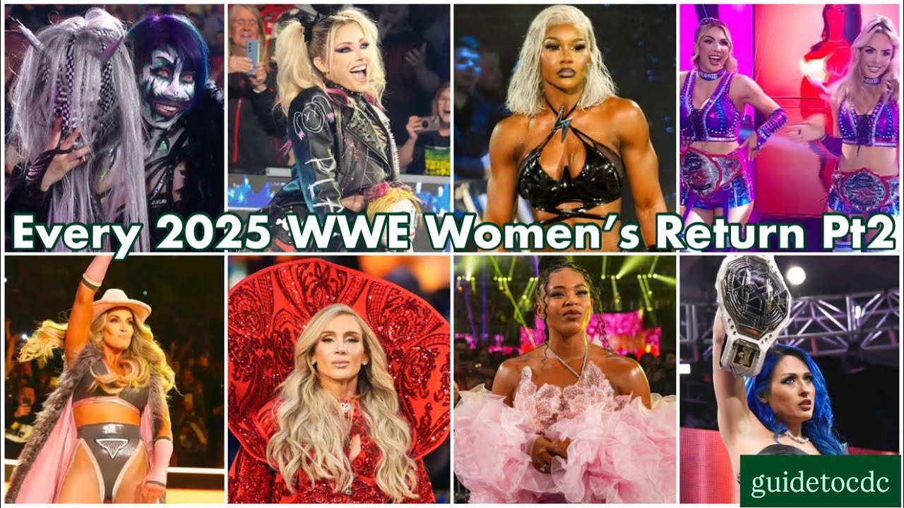 Возвращение женщин в WWE в 2025 году, часть 2.