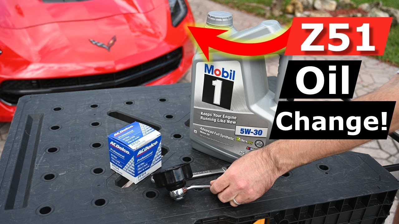 How to Change Oil in Corvette Z51 Dry Sump Engine, Reset OLM
