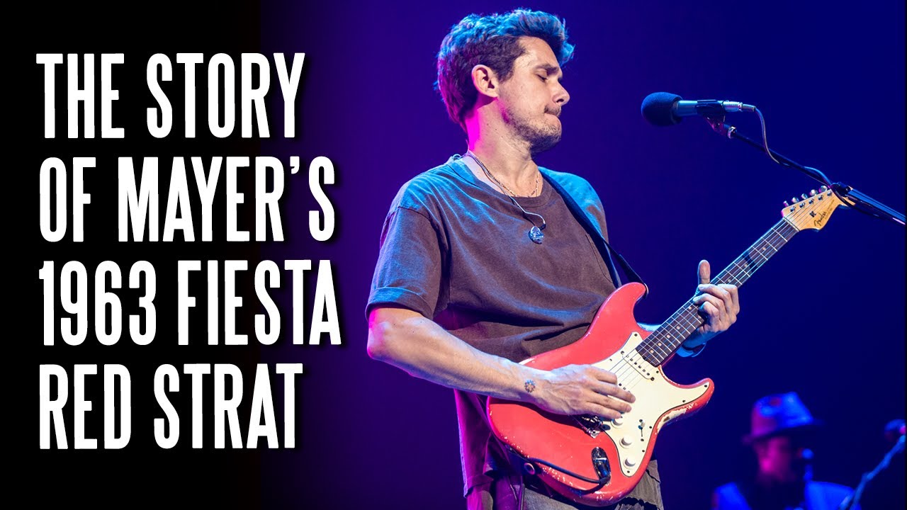 История гитары Fiesta Red Strat Джона Майера 1963 года — источник дальнейшего вдохновения для Sil...
