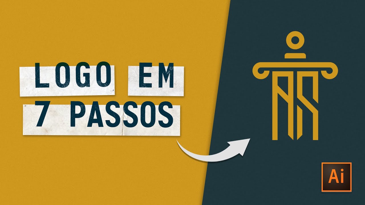 Como Criar um Logo em 7 Passos no Illustrator (modelos de GRID para download)