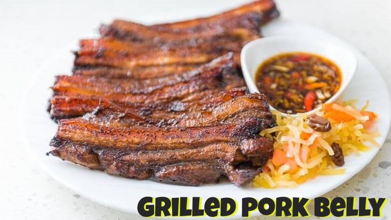 GRILLED PORK BELLY | EASY RECIPE | MICHELLE PEREZ COOKS