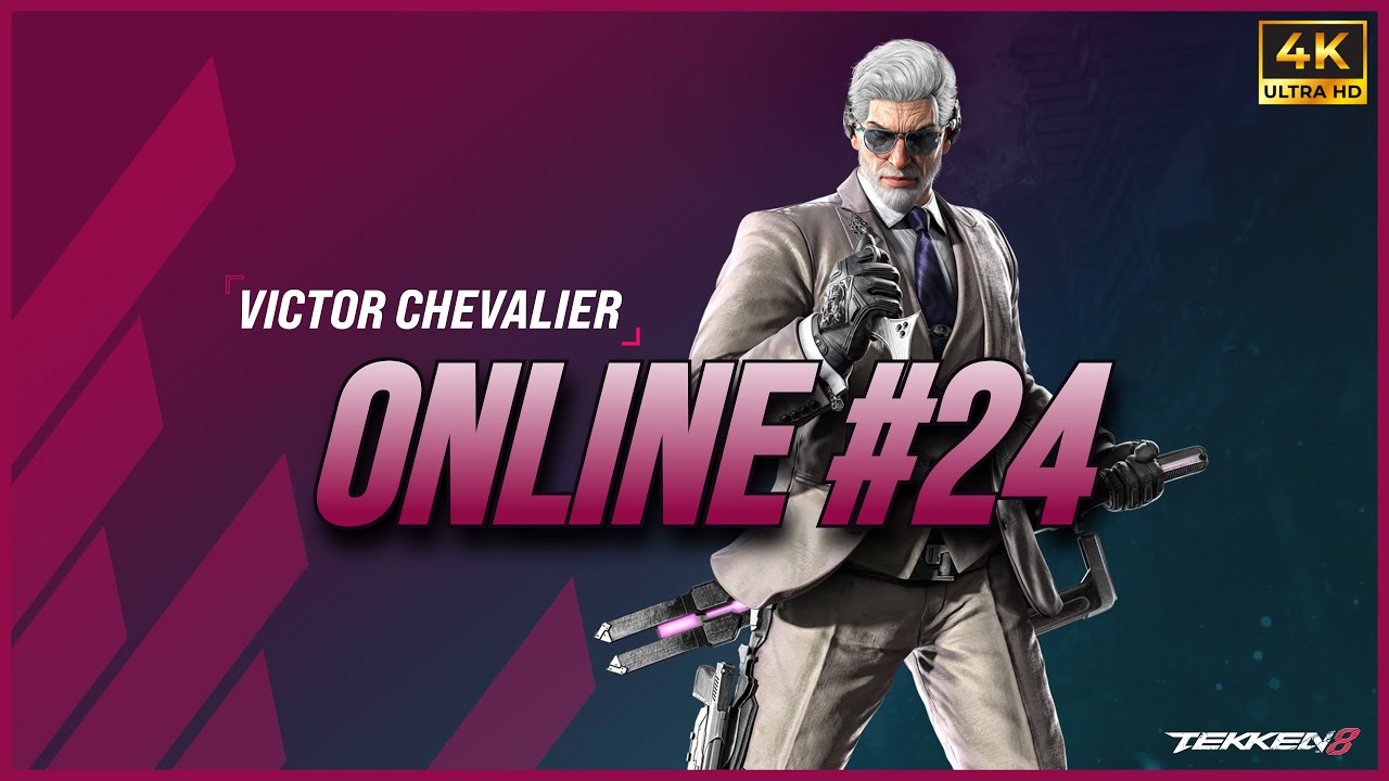 TEKKEN 8 Online - Victor vs Kazuya Gameplay (Video 4K PlayStation 5) #24