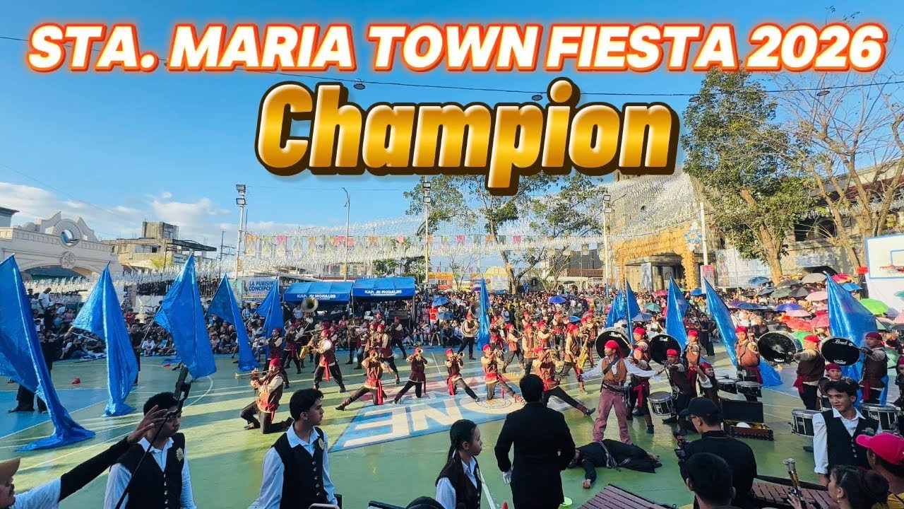 Sta. Maria Town Fiesta 2026 | Marching Showband Competition