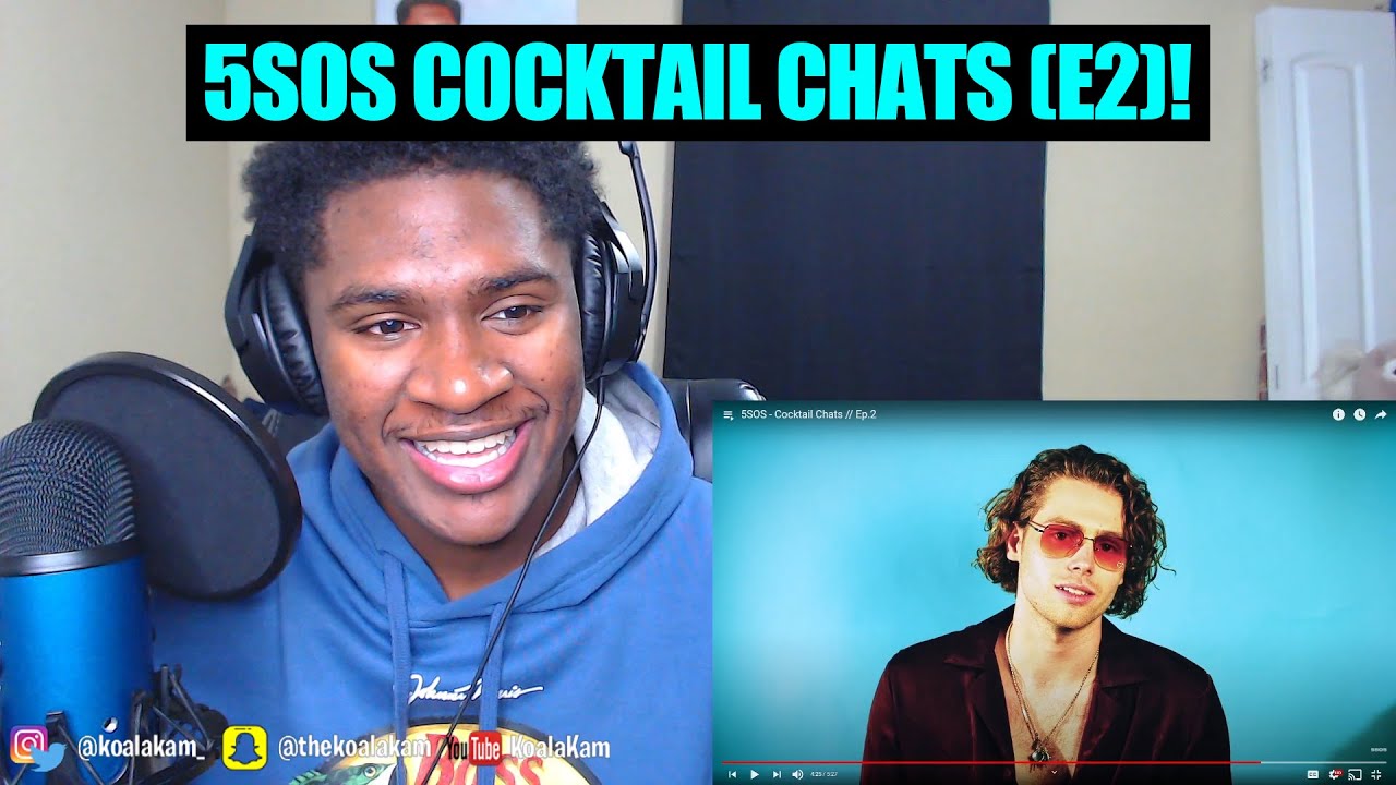 they tried to get Luke off lmao! 5SOS - Cocktail Chats // Ep.2 | REACTION!