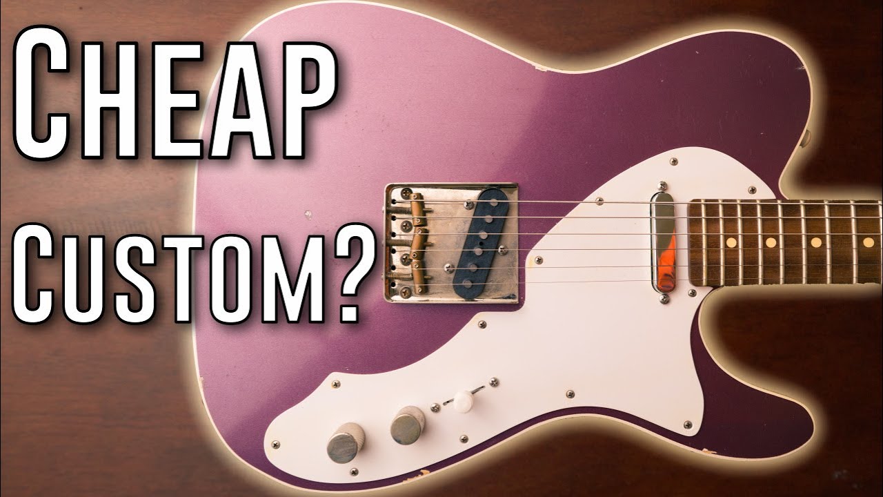 INCREDIBLE Custom guitar BARGAIN. MJT telecaster