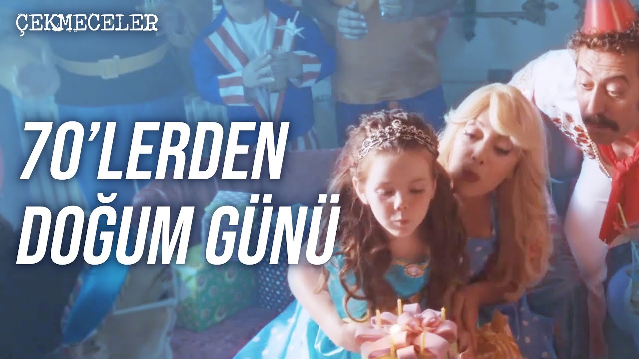 M&uuml;zikal ve 70'lerden Doğum G&uuml;n&uuml; | &Ccedil;ekmeceler