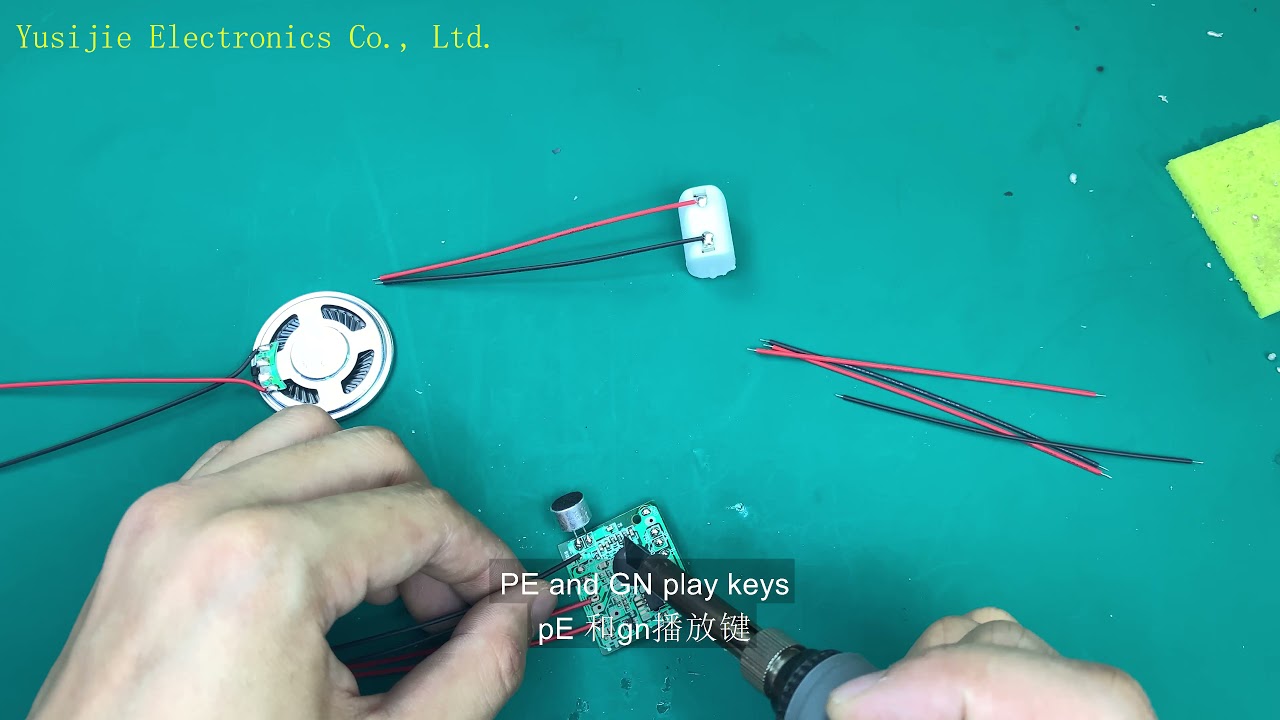 Sound Module For Electronic Toy IC Chip Voice Recorder 120secs Recording High fidelityTalking Music