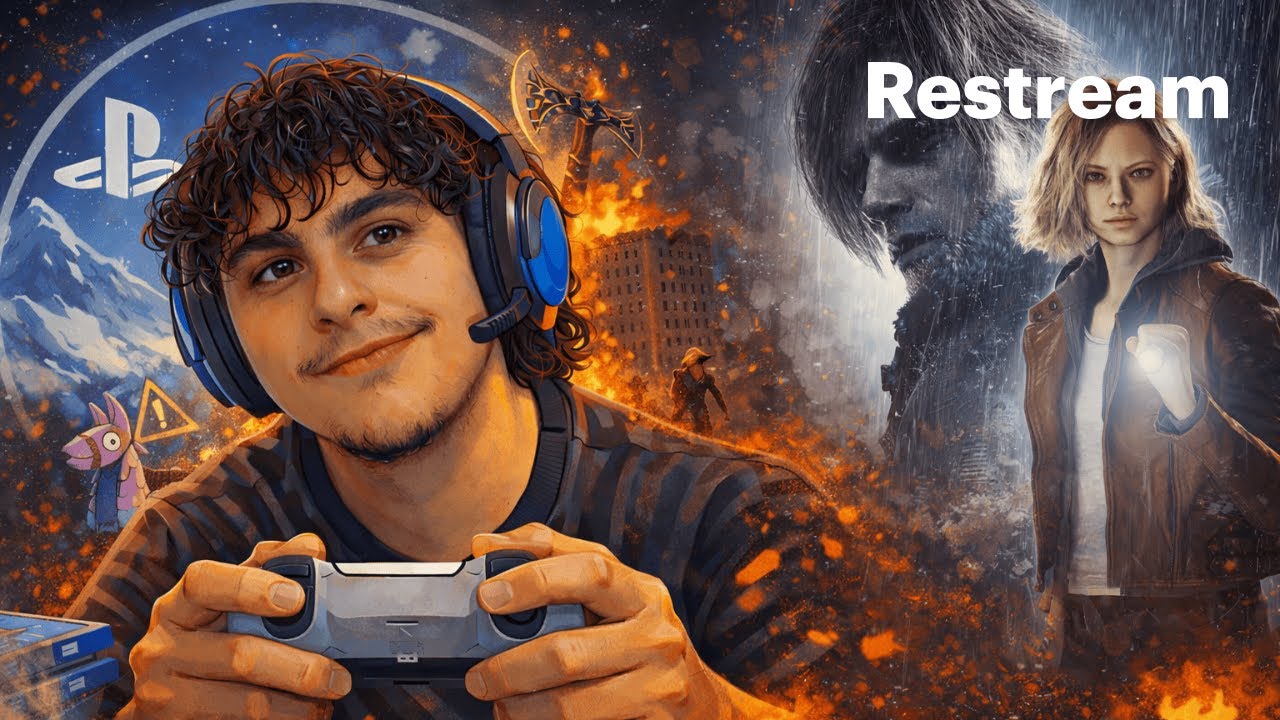 🔴 LIVE AGORA — PRIMEIRA GAMEPLAY DE Resident Evil 9!