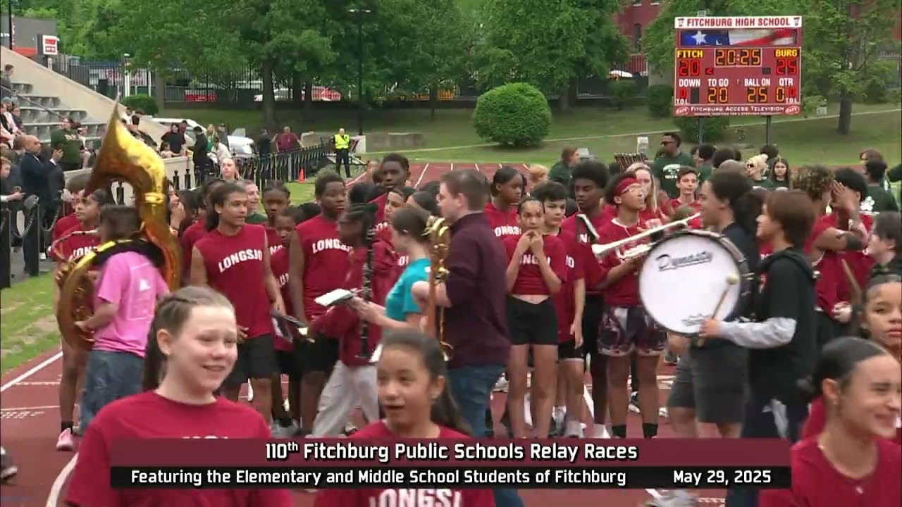 Elementary and Middle School Relay Races 5/29/2025