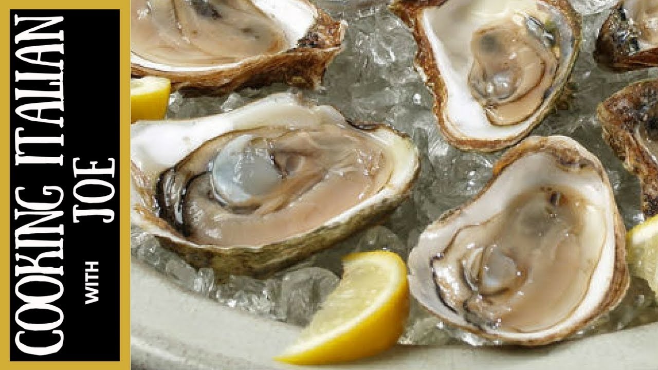 How to Open an Oyster | Cooking Italian with Joe