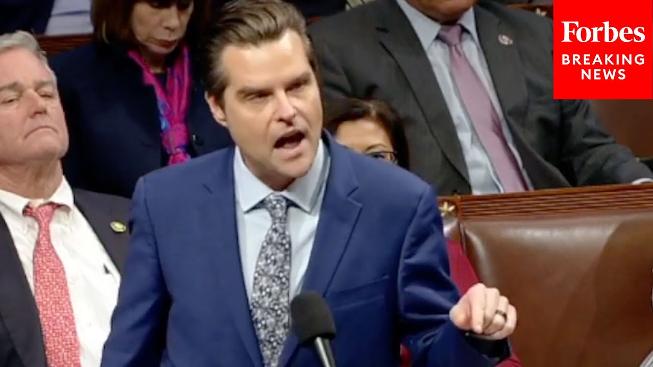 Matt Gaetz: 'There's A Dirty Little Secret In This Town...'