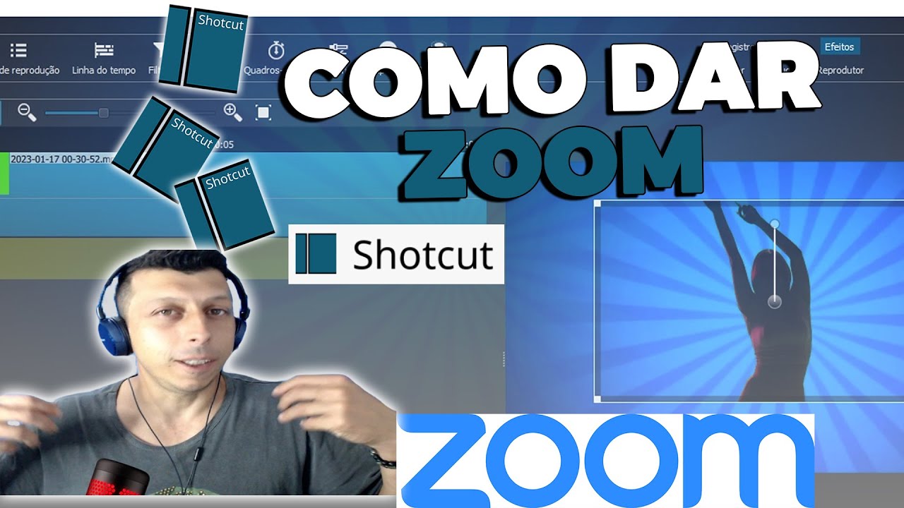 Como dar zoom no shotcut 2023