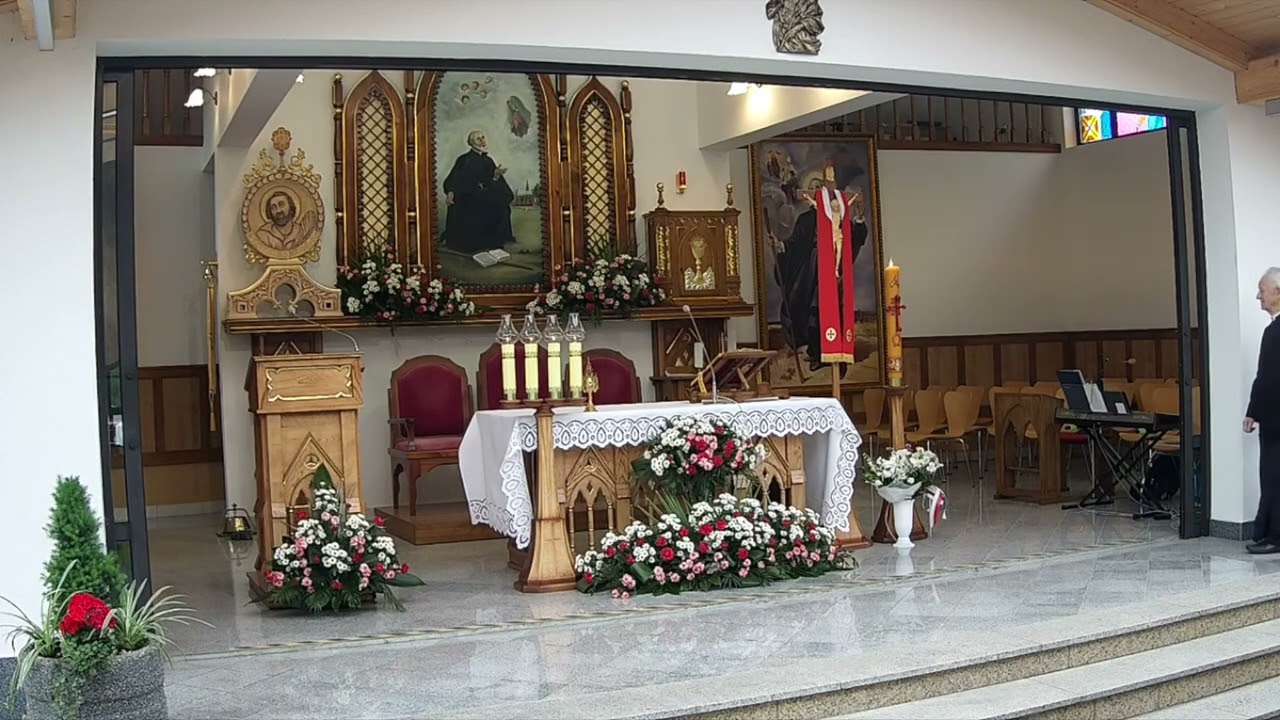 Karol Nawrocki - Sanktuarium Św. Andrzeja Boboli w Strachocinie