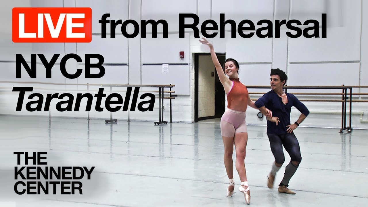 New York City Ballet - LIVE Rehearsal at The Kennedy Center: 