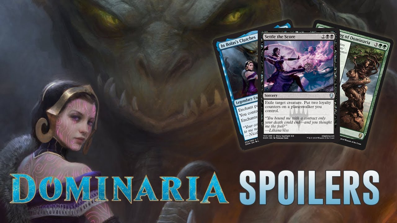 Daily Dominaria Spoilers &mdash; April 11, 2018 | Saproling Tribal & Liliana Settles the Score!