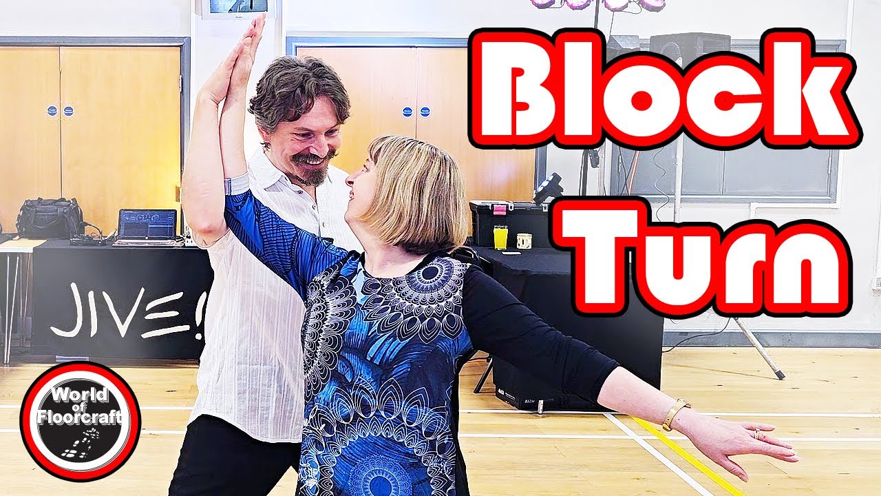 Современный джайв (средний уровень) — блок-тёрн