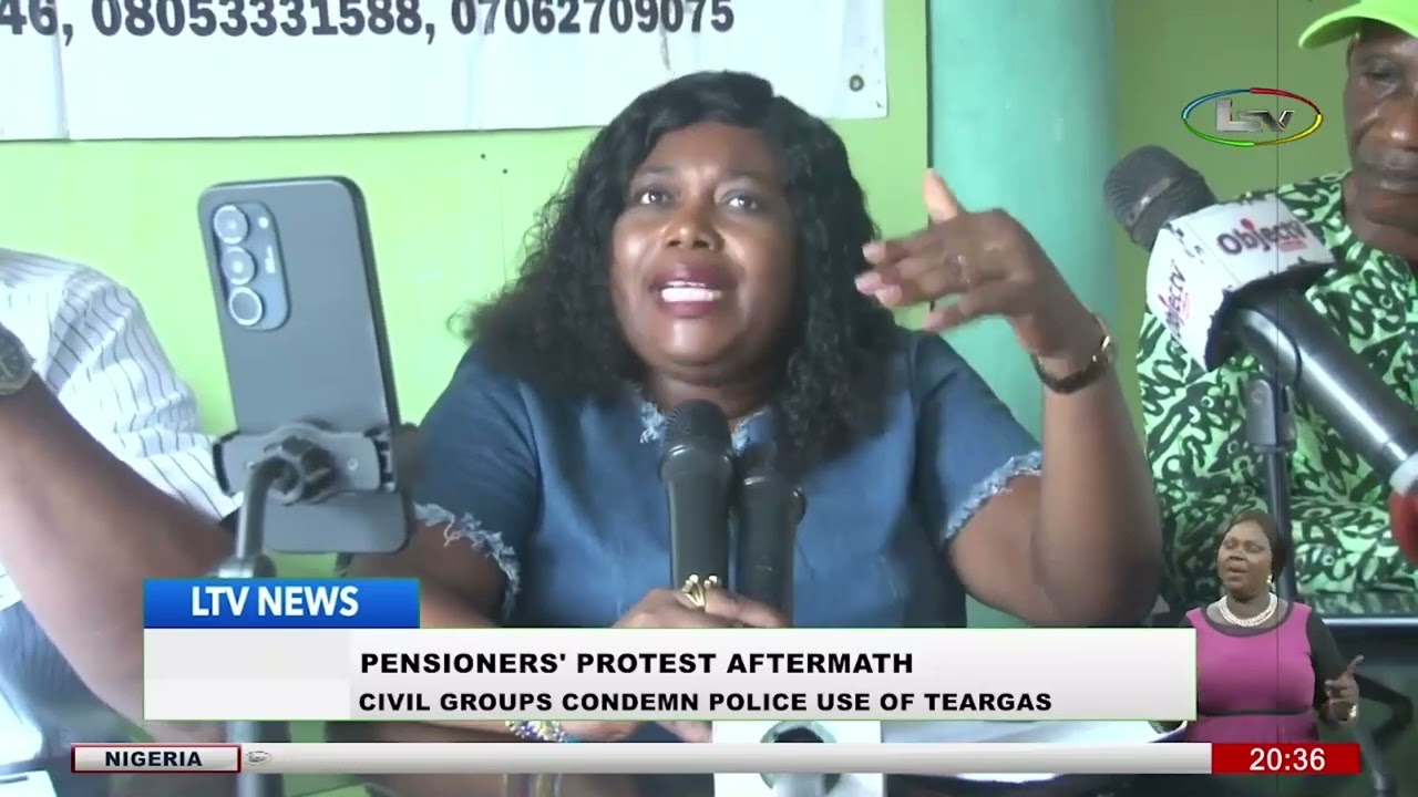 Pensioners' Protest Aftermath: Civil groups condemn Police use of teargas