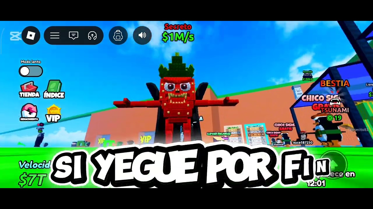 Consiguiendo brainrod