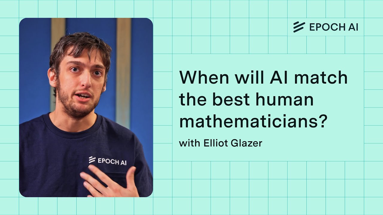 FrontierMath: When will AI match the best human mathematicians?
