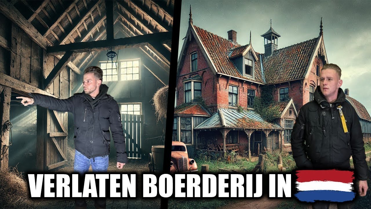 WE VINDEN EEN VERLATEN BOERDERIJ IN NEDERLAND !