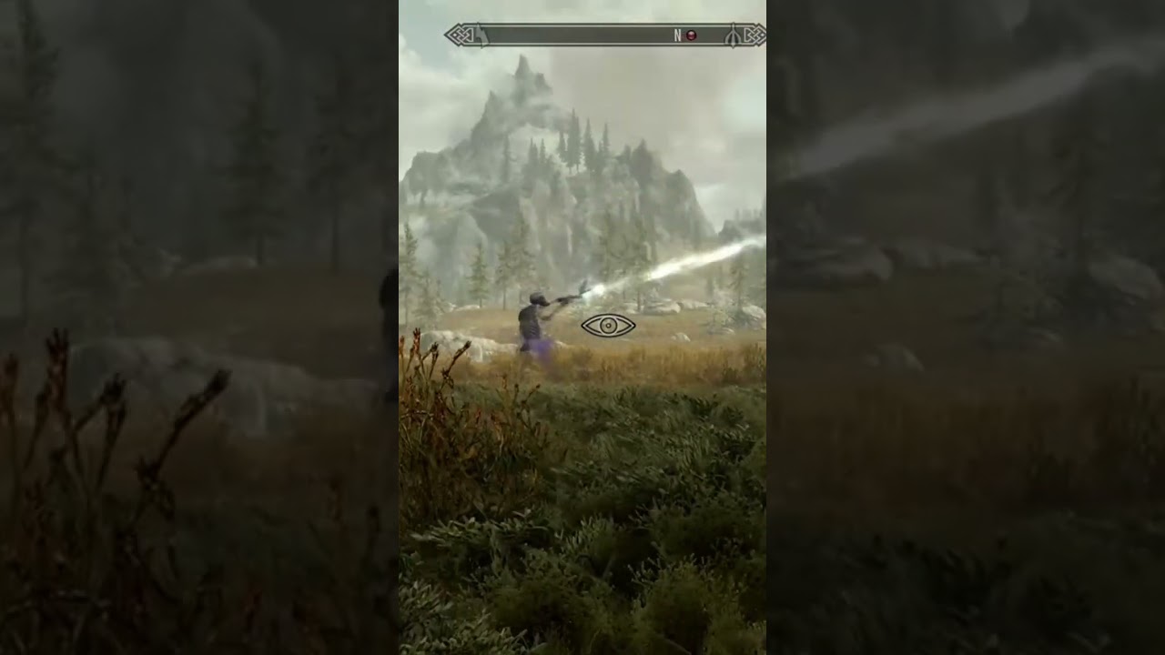 Skyrim-Mistman Vs Mammoth