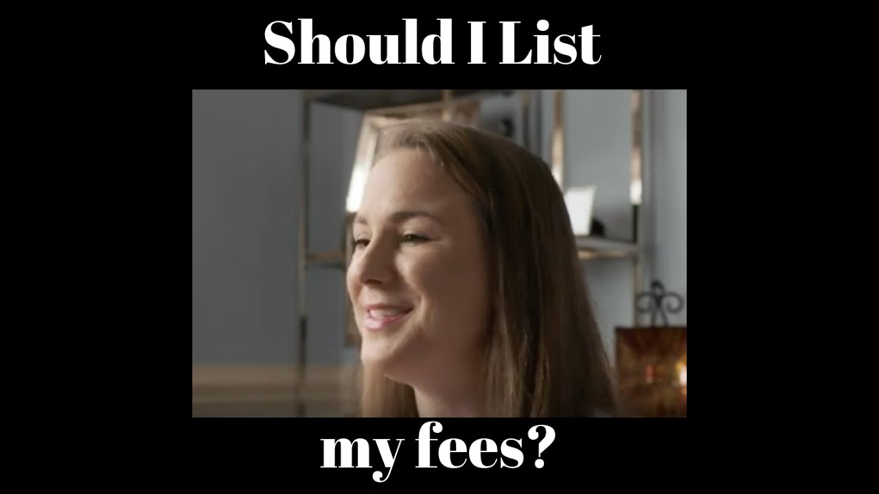 Should I List My Fees On My Therapy Website?
