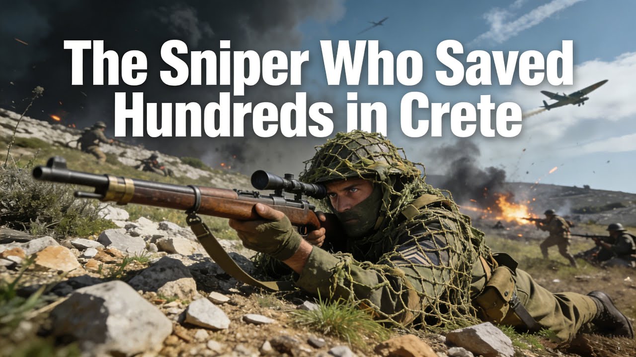 WWII’s Forgotten Hero: The Sniper Who Saved Hundreds in Crete ( Story of VC Winner Clive Hume)