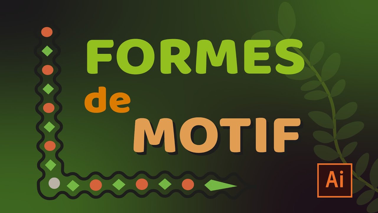 Les formes de motifs dans Illustrator