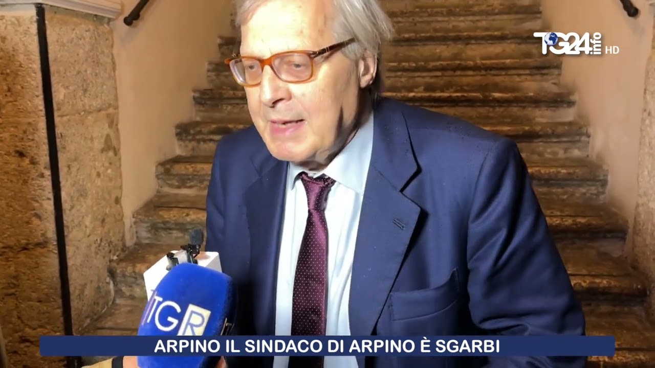 IL NUOVO SINDACO DI ARPINO È SGARBI