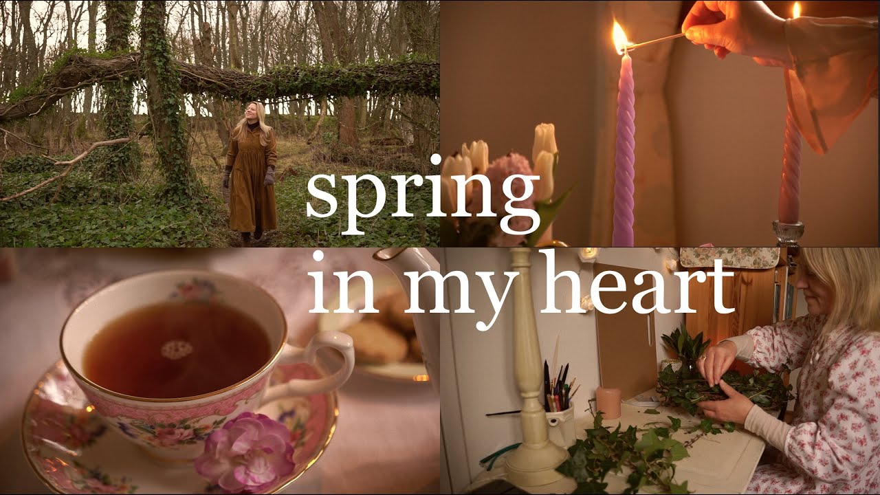 While winter is still here spring is awakening ⌘ Spring projects and a whimsical Teatime ⌘