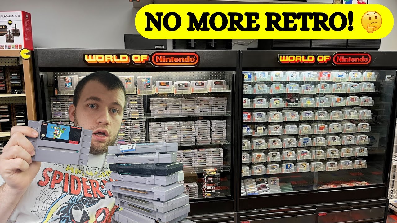 Why I&rsquo;m DONE Collecting Retro Games!