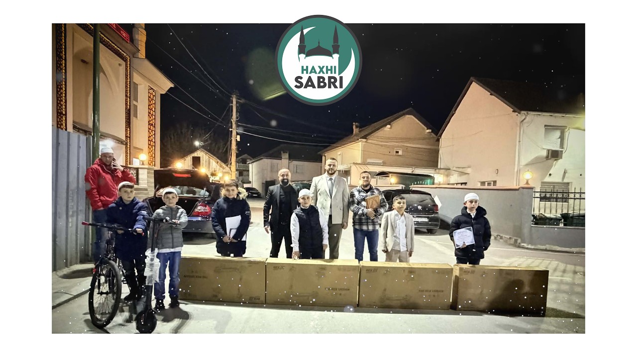 Xhamia “Haxhi Sabri” - Mirënjohje fëmijëve (16.03.2026)