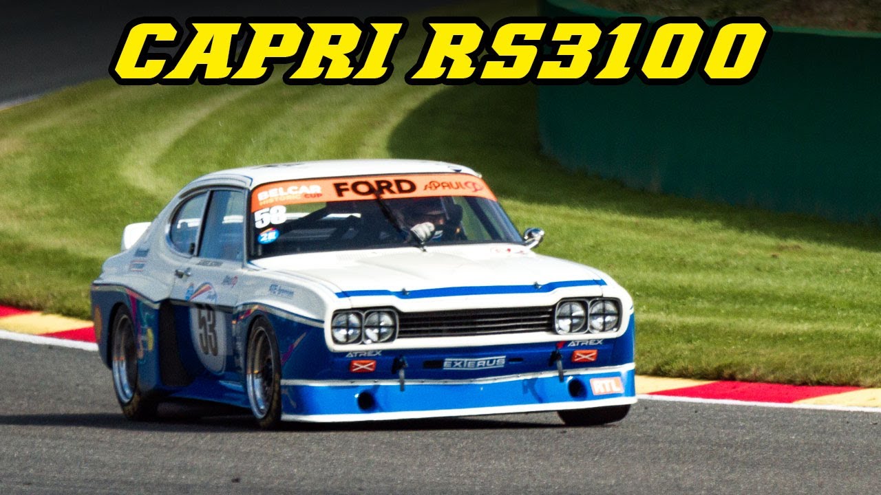 Ford Capri RS3100 | very Loud V6 | 2023 Spa & Zolder