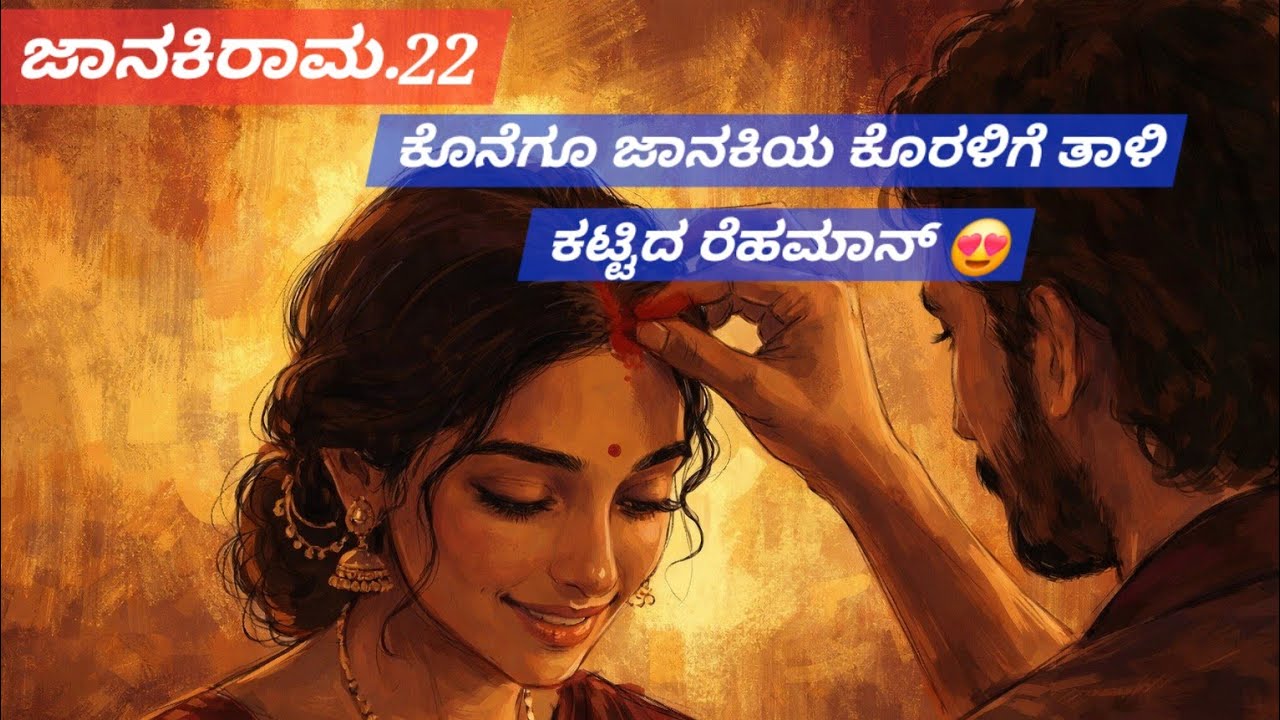 ಜಾನಕಿ ರಾಮ.22 ಜಾನಕಿಯ ಕೊರಳಿಗೆ ತಾಳಿ ಕಟ್ಟಿದ ರೆಹಮಾನ್ 