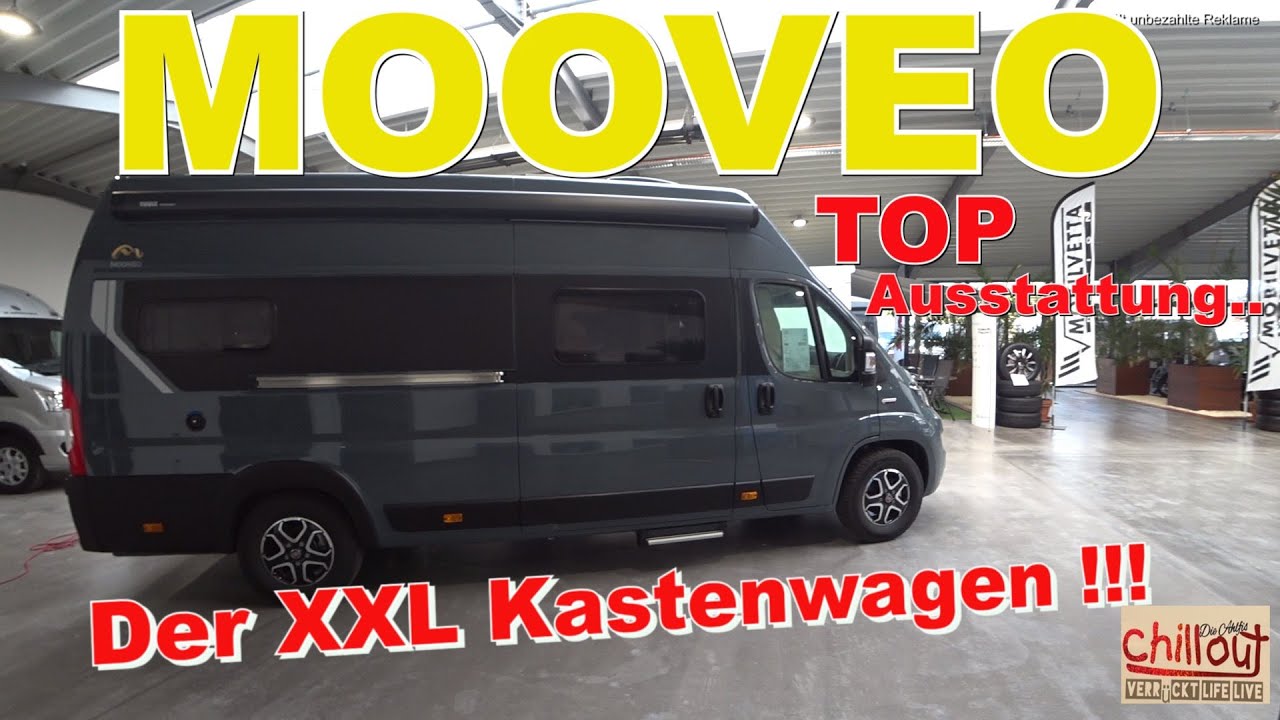 Der beste Kastenwagen✌Lang Hoch Geräumig👍 Wohnmobil Mooveo 63 XL mit Vollausstattung Roomtour👌