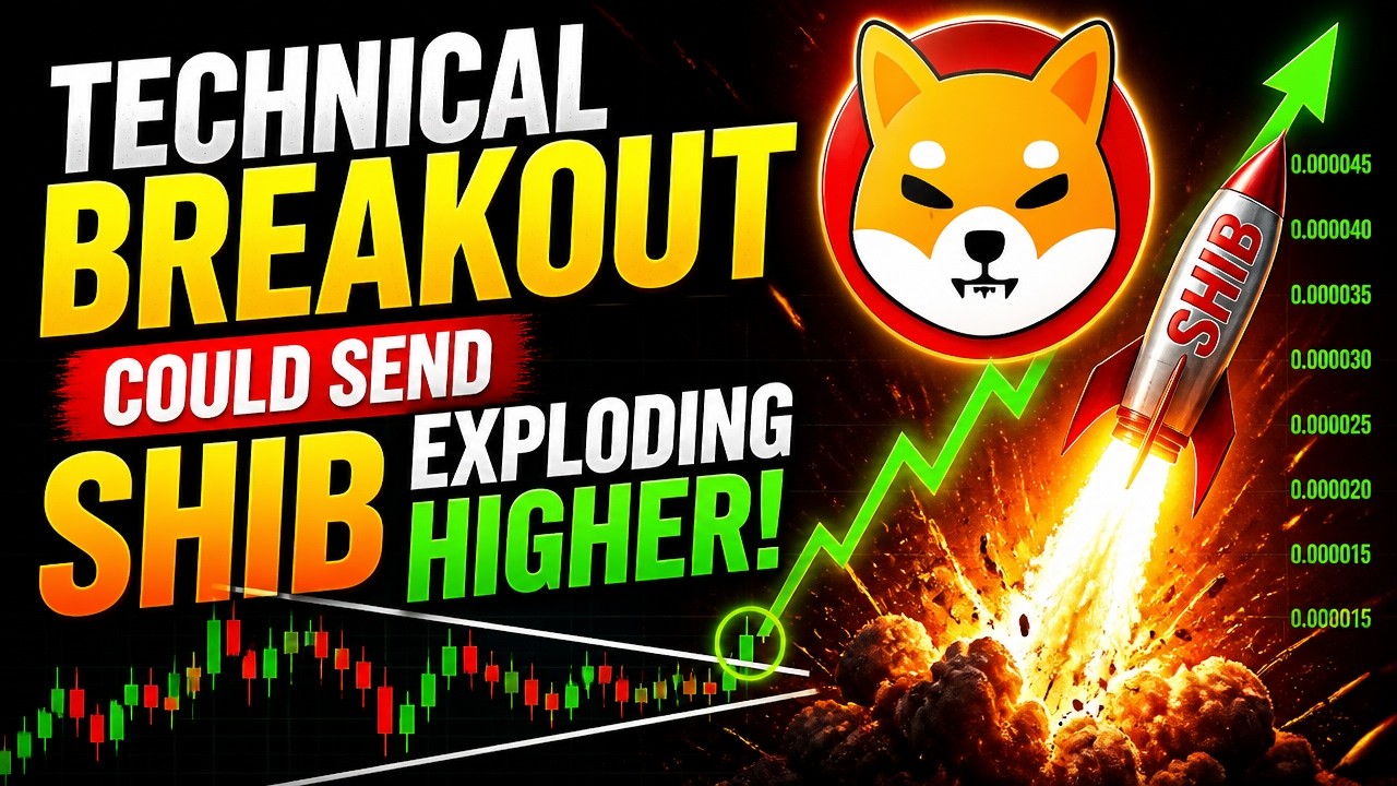 Technical Breakout Could Send Shiba Inu Coin Exploding Higher!