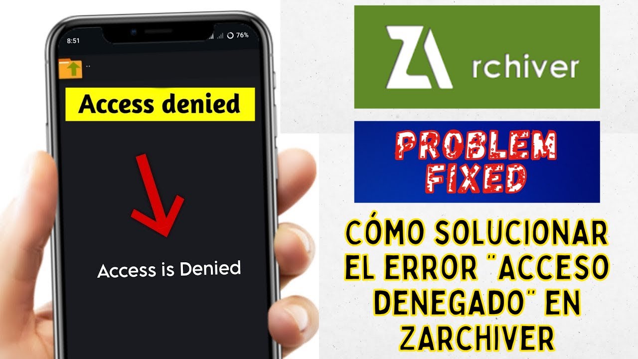 Cómo solucionar el error 