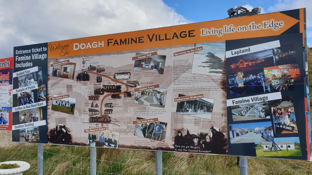 Things to do in Donegal Ireland. Doagh Famine Village Co Donegal Ireland